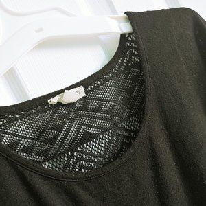 Black Lace Summer Top